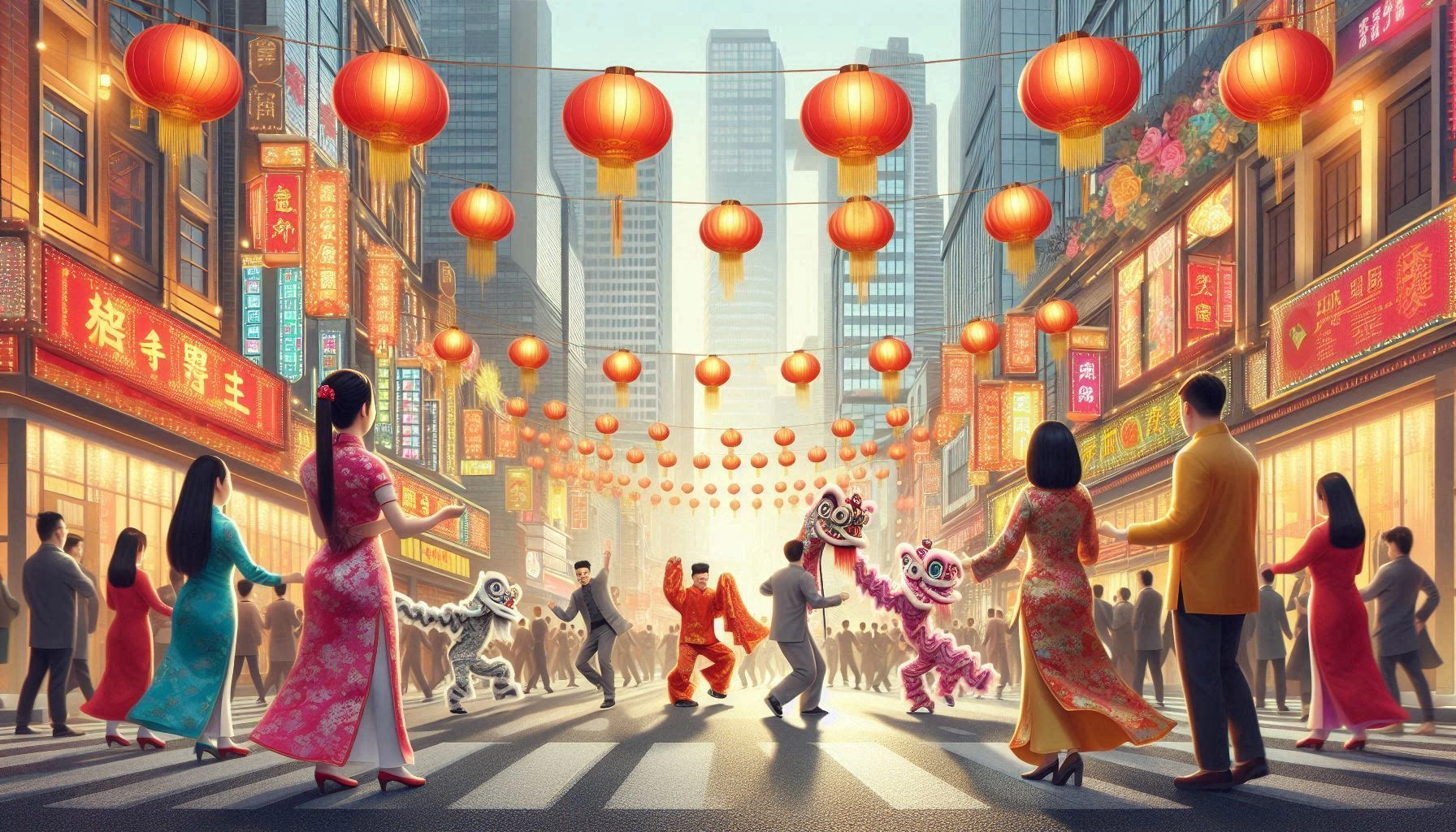 Modern New Year in China